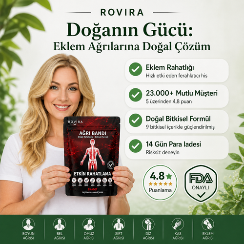 Rovira-Transdermal Ginseng Ağrı Bantları